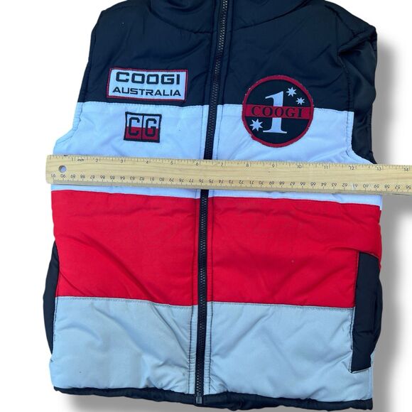 Coogi Kids Sz 4 Puffer Vest‎ Full Zip Vest FLAW - Picture 9 of 11